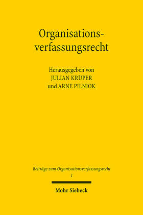 Krüper / Pilniok | Organisationsverfassungsrecht | E-Book | sack.de