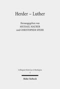 Maurer / Spehr |  Herder - Luther | eBook | Sack Fachmedien