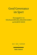 Höfling / Horst / Nolte |  Good Governance im Sport | eBook | Sack Fachmedien