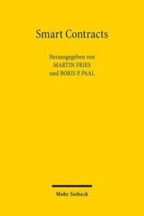 Fries / Paal | Smart Contracts | Buch | 978-3-16-156910-4 | sack.de