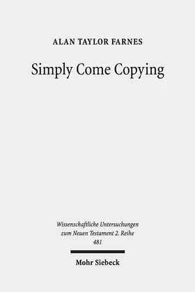 Farnes |  Simply Come Copying | Buch |  Sack Fachmedien