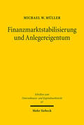Müller |  Finanzmarktstabilisierung und Anlegereigentum | eBook | Sack Fachmedien