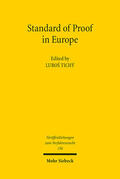 Tichý |  Standard of Proof in Europe | eBook | Sack Fachmedien
