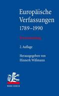 Wißmann |  Europäische Verfassungen 1789-1990 | eBook | Sack Fachmedien