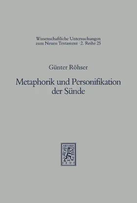 Röhser |  Metaphorik und Personifikation der Sünde | eBook | Sack Fachmedien