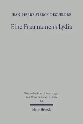 Sterck-Degueldre |  Eine Frau namens Lydia | eBook | Sack Fachmedien