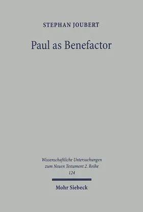 Joubert |  Paul as Benefactor | eBook | Sack Fachmedien