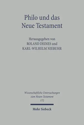 Deines / Niebuhr |  Philo und das Neue Testament | eBook | Sack Fachmedien