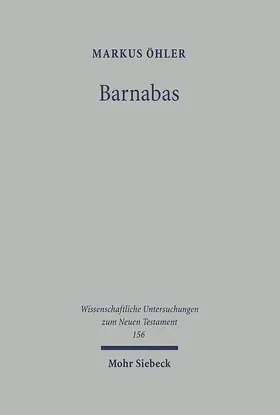 Öhler |  Barnabas | eBook | Sack Fachmedien
