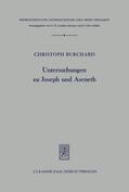Burchard |  Untersuchungen zu Joseph und Aseneth | eBook | Sack Fachmedien