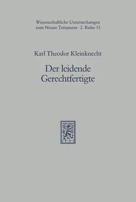 Kleinknecht |  Der leidende Gerechtfertigte | eBook | Sack Fachmedien