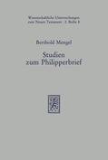 Mengel |  Studien zum Philipperbrief | eBook | Sack Fachmedien