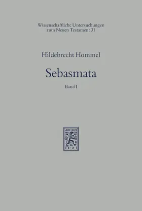 Hommel |  Sebasmata | eBook | Sack Fachmedien