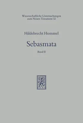 Hommel |  Sebasmata | eBook | Sack Fachmedien