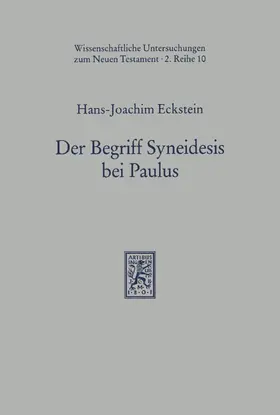 Eckstein |  Der Begriff Syneidesis bei Paulus | eBook | Sack Fachmedien
