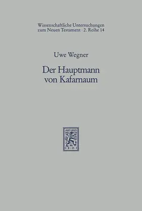 Wegner |  Der Hauptmann von Kafarnaum | eBook | Sack Fachmedien