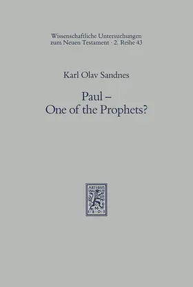 Sandnes |  Paul - One of the Prophets? | eBook | Sack Fachmedien