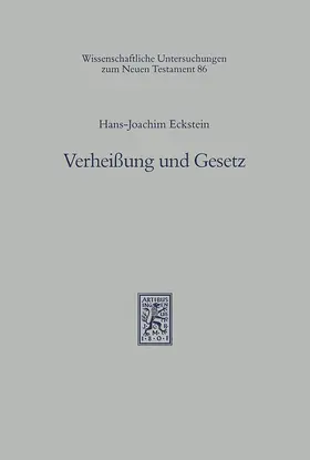 Eckstein |  Verheissung und Gesetz | eBook | Sack Fachmedien