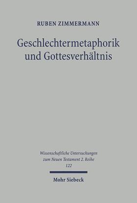 Zimmermann | Geschlechtermetaphorik und Gottesverhältnis | E-Book | sack.de
