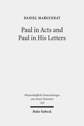 Marguerat |  Paul in Acts and Paul in His Letters | eBook | Sack Fachmedien