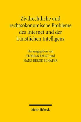 Faust / Schäfer | Zivilrechtliche und rechtsökonomische Probleme des Internet | Buch | sack.de