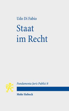 Di Fabio | Staat im Recht | Buch | 978-3-16-157573-0 | sack.de