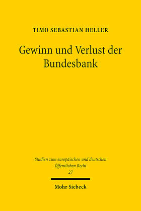 Heller | Gewinn und Verlust der Bundesbank | E-Book | sack.de