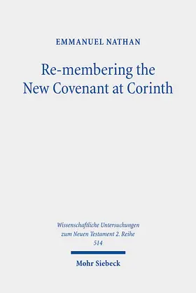 Nathan | Re-membering the New Covenant at Corinth | E-Book | sack.de
