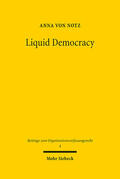 von Notz |  Liquid Democracy | eBook | Sack Fachmedien