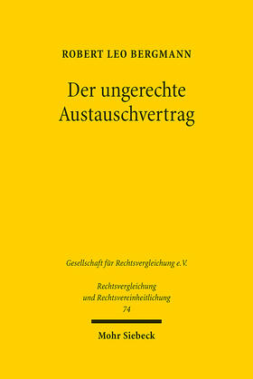 Bergmann | Der ungerechte Austauschvertrag | E-Book | sack.de