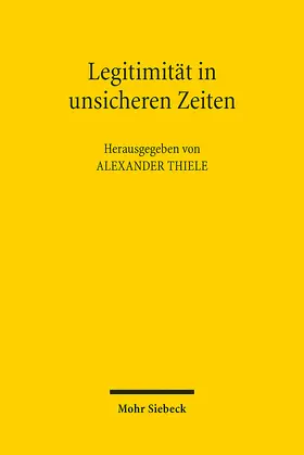 Thiele |  Legitimität in unsicheren Zeiten | eBook | Sack Fachmedien
