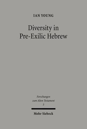 Young | Diversity in Pre-Exilic Hebrew | E-Book | sack.de
