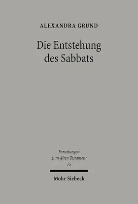 Grund |  Die Entstehung des Sabbats | eBook | Sack Fachmedien