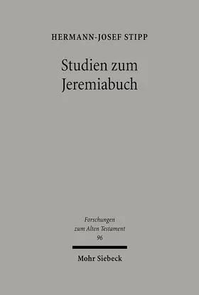 Stipp |  Studien zum Jeremiabuch | eBook | Sack Fachmedien