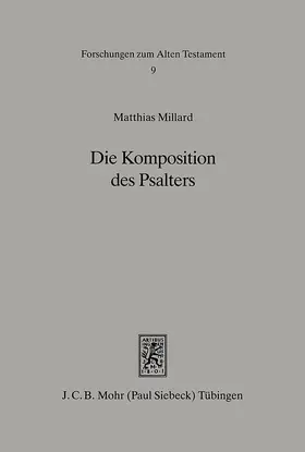 Millard |  Die Komposition des Psalters | eBook | Sack Fachmedien