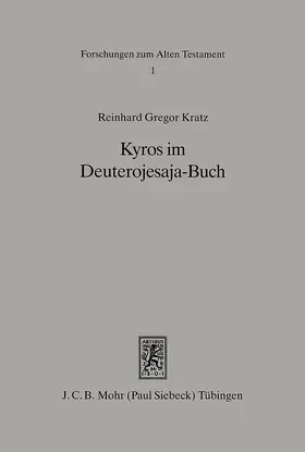 Kratz |  Kyros im Deuterojesaja-Buch | eBook | Sack Fachmedien