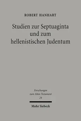 Hanhart / Kratz |  Studien zur Septuaginta und zum hellenistischen Judentum | eBook | Sack Fachmedien