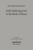 Kakkanattu |  God's Enduring Love in the Book of Hosea | eBook | Sack Fachmedien