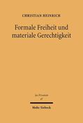 Heinrich |  Formale Freiheit und materiale Gerechtigkeit | eBook | Sack Fachmedien
