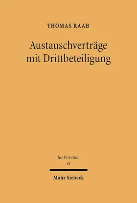 Raab |  Austauschverträge mit Drittbeteiligung | eBook | Sack Fachmedien