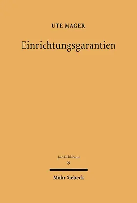 Mager |  Einrichtungsgarantien | eBook | Sack Fachmedien
