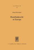 Holznagel |  Rundfunkrecht in Europa | eBook | Sack Fachmedien