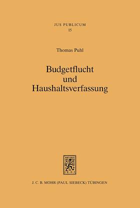 Puhl |  Budgetflucht und Haushaltsverfassung | eBook | Sack Fachmedien