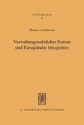 Danwitz |  Verwaltungsrechtliches System und Europäische Integration | eBook | Sack Fachmedien