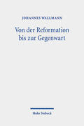 Wallmann |  Von der Reformation bis zur Gegenwart | eBook | Sack Fachmedien