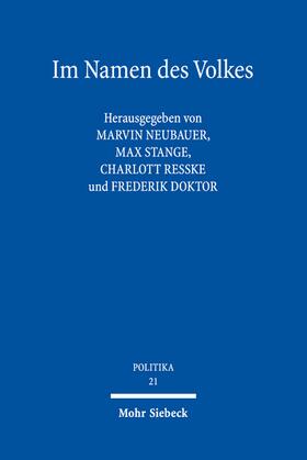 Neubauer / Stange / Resske |  Im Namen des Volkes | Buch |  Sack Fachmedien