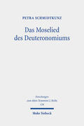 Schmidtkunz |  Das Moselied des Deuteronomiums | eBook | Sack Fachmedien