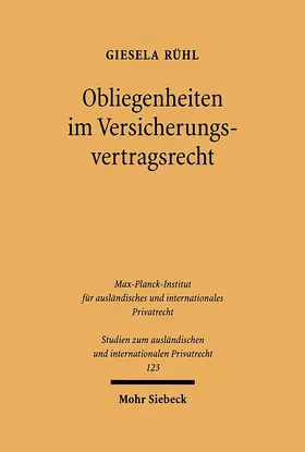 Rühl |  Obliegenheiten im Versicherungsvertragsrecht | eBook | Sack Fachmedien