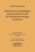 Ganssauge |  Internationale Zuständigkeit und anwendbares Recht bei Verbraucherverträgen im Internet | eBook | Sack Fachmedien