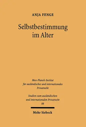 Fenge |  Selbstbestimmung im Alter | eBook | Sack Fachmedien